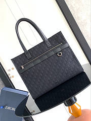 Dior Safari Tote Bag Black Oblique 39 x 35 x 11 cm - 1