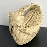 Bottega Veneta Mini Jodie Bag Beige 23x28x8cm - 5