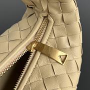 Bottega Veneta Mini Jodie Bag Beige 23x28x8cm - 3