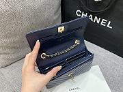 Chanel WOC 80983 V Dark Blue GHW - 5