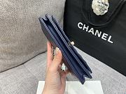 Chanel WOC 80983 V Dark Blue GHW - 3