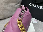 Chanel 19 Bag Purple Gold 26cm - 6