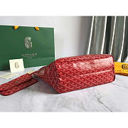 Goyard Saint Louis PM Bag Red 34x27x14cm - 5