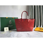 Goyard Saint Louis PM Bag Red 34x27x14cm - 4