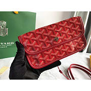 Goyard Saint Louis PM Bag Red 34x27x14cm - 3