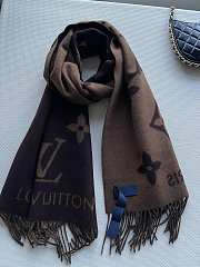 Louis Vuitton LV Scarf Reykjavik Brown 190 x 45 cm - 1