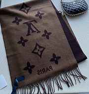 Louis Vuitton LV Scarf Reykjavik Brown 190 x 45 cm - 4