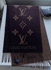 Louis Vuitton LV Scarf Reykjavik Brown 190 x 45 cm - 2