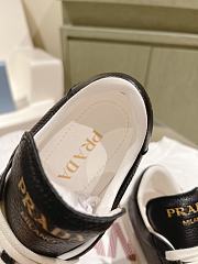 Prada Black Leather Sneakers - 4