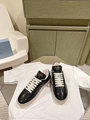 Prada Black Leather Sneakers - 3