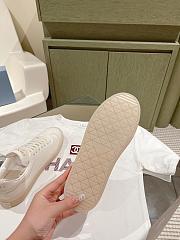 Prada White Leather Sneakers - 5