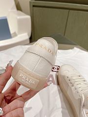 Prada White Leather Sneakers - 2