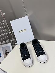 Dior Walk'n'Dior Platform Sneaker Black Fringed - 5