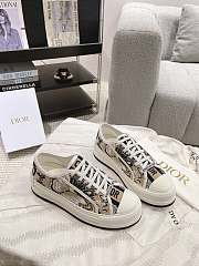 Dior Walk'n'Dior Platform Sneaker Beige Multicolor - 1