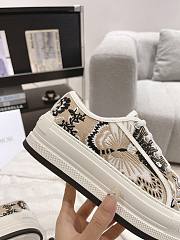 Dior Walk'n'Dior Platform Sneaker Beige Multicolor - 4