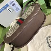 Gucci Ophidia Shoulder Bag Beige Ebony 30x18x9cm - 5