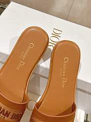 Dior Dway Slide Pastel Camel Calfskin - 4