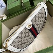 Gucci Ophidia Shoulder Bag White Ebony 30x18x9cm - 5