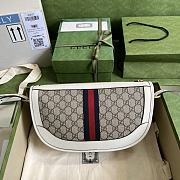 Gucci Ophidia Shoulder Bag White Ebony 30x18x9cm - 2