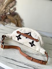 Louis Vuitton LV Ski Bumbag Cream Brown Shearling 37 x 14 x 13 cm - 3