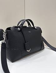 Fendi Medium By The Way Shoulder Bag Black 27x13x15cm - 3