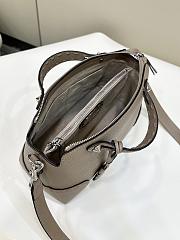 Fendi Medium By The Way Shoulder Bag Dove Grey 27x13x15cm - 6