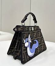 Fendi Peekaboo ISeeU Petite Bag 20x11x15cm - 5