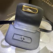 Delvaux Lingot Black Bag 20.5x7.5x15cm - 4