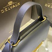 Delvaux Lingot Black Bag 20.5x7.5x15cm - 5