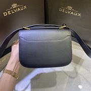 Delvaux Lingot Black Bag 20.5x7.5x15cm - 3