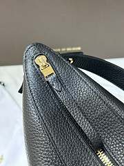 Delvaux Pin Swing Bag Black 29x9x20cm - 6