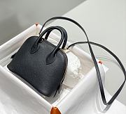 Hermes Mini Bolide Bag Black 19x14x8cm - 6