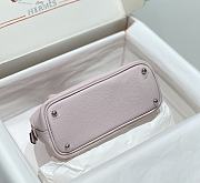 Hermes Mini Bolide Bag Pink Silver 19x14x8cm - 4