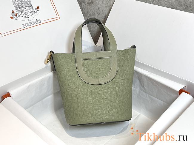 Hermes In The Loop Green Bag 18cm - 1