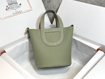 Hermes In The Loop Green Bag 18cm