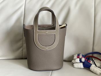 Hermes In The Loop Grey Bag 18cm