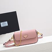 Prada Saffiano Pink Shoulder Bag 20.5x10.5x4cm - 1