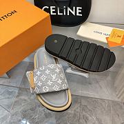 Louis Vuitton LV Pool Pillow Flat Comfort Mule Grey - 5