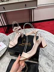 Christian Louboutin Miss Sabina 55 Heeled Pink Sandals - 3