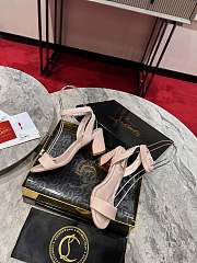 Christian Louboutin Miss Sabina 55 Heeled Pink Sandals - 2