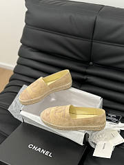 Chanel Espadrilles Beige Flat - 3