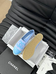 Chanel Espadrilles Blue Flat - 2