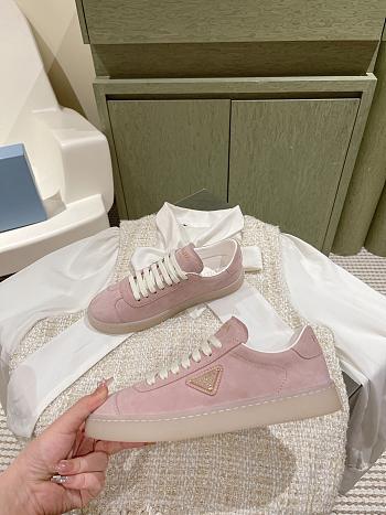 Prada Suede Sneaker Pink