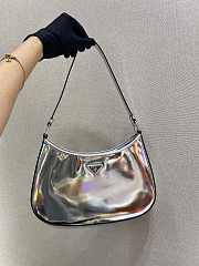 Prada Cleo Bag Silver 26.5x15x4cm - 2