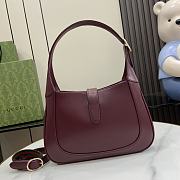 Gucci Jackie Small Shoulder Bag Wine 27.5x19x4cm - 5