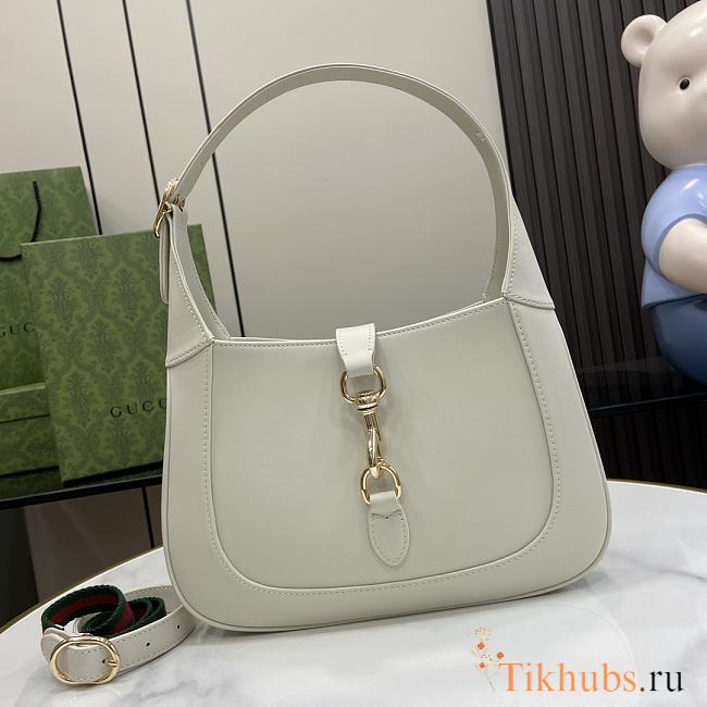 Gucci Jackie Small Shoulder Bag White 27.5x19x4cm - 1