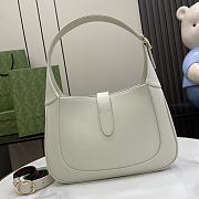 Gucci Jackie Small Shoulder Bag White 27.5x19x4cm - 5