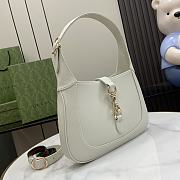 Gucci Jackie Small Shoulder Bag White 27.5x19x4cm - 4