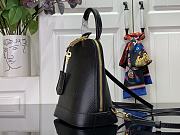 Louis Vuitton LV Alma Backpack Black 15 x 20 x 10 cm - 4