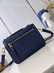 Louis Vuitton LV Pochette Metis Navy Blue 25 x 19 x 7 cm - 5